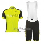 Ale Excel Ropa Ciclismo Culotte Corto 2017 Hombre Mangas Cortas Luz AMarillo