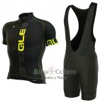 Ale Graphics Prr Nominal Ropa Ciclismo Culotte Corto 2017 Hombre Mangas Cortas AMarillo y Negro