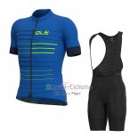 Ale Ropa Ciclismo Culotte Corto 2021 Hombre Mangas Cortas Azul