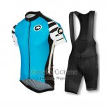 Assos Ropa Ciclismo Culotte Corto 2016 Hombre Mangas Cortas Negro y Azul