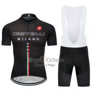 Castelli Ropa Ciclismo Culotte Corto 2018 Hombre Mangas Cortas Negro