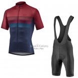 Giant Ropa Ciclismo Culotte Corto 2021 Hombre Mangas Cortas APagado Rojo Azul