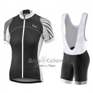 Liv Pro Ropa Ciclismo Culotte Corto 2017 Mujer Mangas Cortas Negro