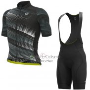Ale Ropa Ciclismo Culotte Corto 2022 Hombre Mangas Cortas Negro