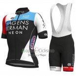 Axeon PRS Ropa Ciclismo Culotte Corto 2018 Men Mangas Cortas Negro Rojo