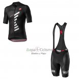 Giro d'Italia Ropa Ciclismo Culotte Corto 2020 Hombre Mangas Cortas Negro Blanco