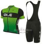 Ale R-ev1 Rumbles Ropa Ciclismo Culotte Corto 2017 Hombre Mangas Cortas Verde