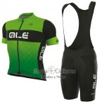 Ale R-ev1 Rumbles Ropa Ciclismo Culotte Corto 2017 Hombre Mangas Cortas Verde