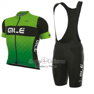 Ale R-ev1 Rumbles Ropa Ciclismo Culotte Corto 2017 Hombre Mangas Cortas Verde
