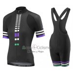 Liv Zebra Ropa Ciclismo Culotte Corto 2017 Mujer Mangas Cortas Negro
