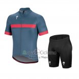 Specialized Ropa Ciclismo Culotte Corto 2018 Hombre Mangas Cortas Gris Rosa Blanco