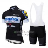 Deceuninck Quick Step Ropa Ciclismo Culotte Corto 2019 Mangas Cortas Negro Blanco