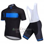 Giant Ropa Ciclismo Culotte Corto 2018 Hombre Mangas Cortas Negro y Azul