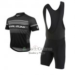 Pearl Izumi Ropa Ciclismo Culotte Corto 2017 Hombre Mangas Cortas Gris y Negro