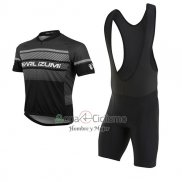 Pearl Izumi Ropa Ciclismo Culotte Corto 2017 Hombre Mangas Cortas Gris y Negro