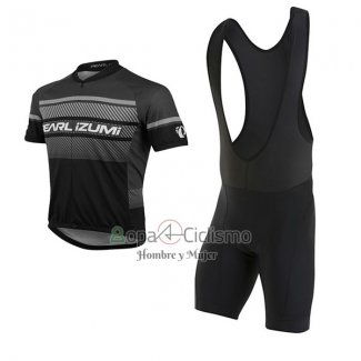 Pearl Izumi Ropa Ciclismo Culotte Corto 2017 Hombre Mangas Cortas Gris y Negro