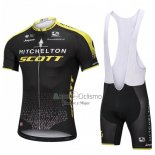 Scott Ropa Ciclismo Culotte Corto 2018 Mangas Cortas Negro