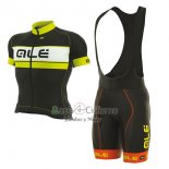 Ale Graphics Prr Bermuda Ropa Ciclismo Culotte Corto 2017 Hombre Mangas Cortas Negro y AMarillo