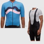 Maap Fat Stripe Ropa Ciclismo Culotte Corto 2017 Hombre Mangas Cortas Azul