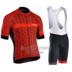 Northwave Ropa Ciclismo Culotte Corto 2019 Hombre Mangas Cortas Rojo
