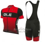 Ale R-ev1 Rumbles Ropa Ciclismo Culotte Corto 2017 Hombre Mangas Cortas Rojo