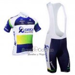 Orica Verdeedge Ropa Ciclismo Culotte Corto 2013 Mangas Cortas Azul