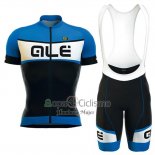 Ale Ropa Ciclismo Culotte Corto 2016 Hombre Mangas Cortas Negro y Azul