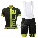 Ale Ropa Ciclismo Culotte Corto 2017 Hombre Mangas Cortas Negro y Verde