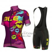 Ale Ropa Ciclismo Culotte Corto 2018 Hombre Mangas Cortas Fucsia