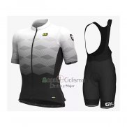 Ale Ropa Ciclismo Culotte Corto 2021 Hombre Mangas Cortas Blanco