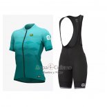 Ale Ropa Ciclismo Culotte Corto 2021 Mujer Mangas Cortas Luz Verde