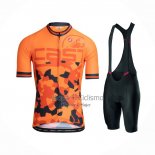 Castelli Ropa Ciclismo Culotte Corto 2021 Hombre Mangas Cortas Naranja