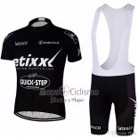 Etixx Quick Step Ropa Ciclismo Culotte Corto 2018 Mangas Cortas Negro