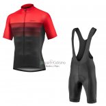 Giant Ropa Ciclismo Culotte Corto 2021 Hombre Mangas Cortas Negro Rojo