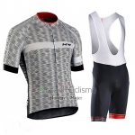 Northwave Ropa Ciclismo Culotte Corto 2019 Hombre Mangas Cortas Gris
