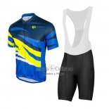 Pearl Izumi Ropa Ciclismo Culotte Corto 2020 Hombre Mangas Cortas AMarillo Azul