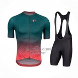 Pearl Izumi Ropa Ciclismo Culotte Corto 2021 Hombre Mangas Cortas Verde Rosa
