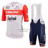 Trek Segafrojoo Ropa Ciclismo Culotte Corto 2023 Hombre Mangas Cortas Blanco