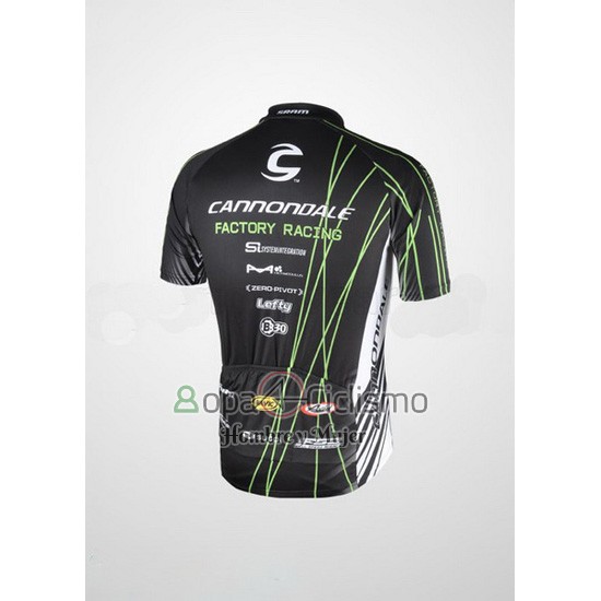 Cannondale Ropa Ciclismo Culotte Corto 2010 Hombre Mangas Cortas Negro
