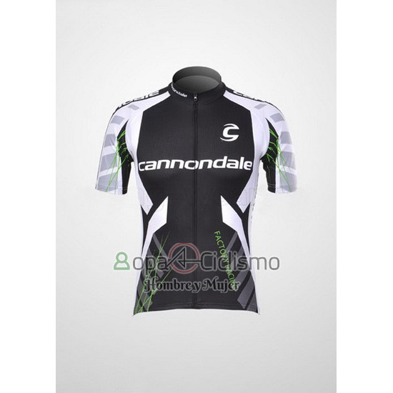 Cannondale Ropa Ciclismo Culotte Corto 2012 Hombre Mangas Cortas Negro y Blanco