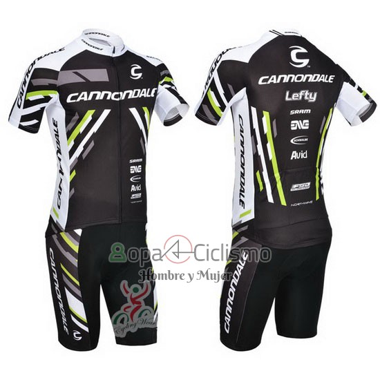Cannondale Ropa Ciclismo Culotte Corto 2013 Hombre Mangas Cortas Negro