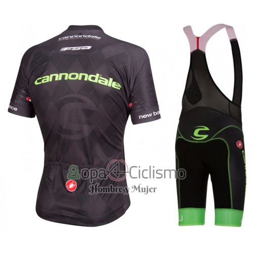 Cannondale Ropa Ciclismo Culotte Corto 2016 Hombre Mangas Cortas Negro