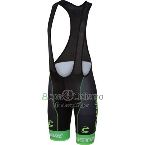 Cannondale Ropa Ciclismo Culotte Corto 2016 Hombre Mangas Cortas Negro y Verde