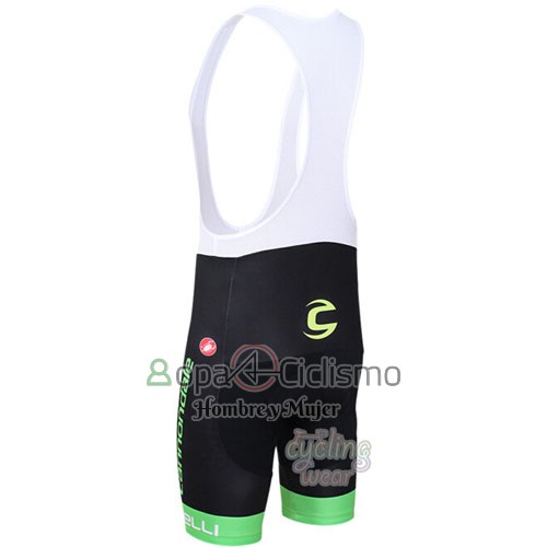 Cannondale Ropa Ciclismo Culotte Corto 2016 Hombre Mangas Cortas Verde