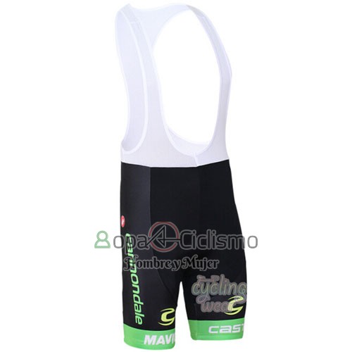Cannondale Ropa Ciclismo Culotte Corto 2016 Hombre Mangas Cortas Verde