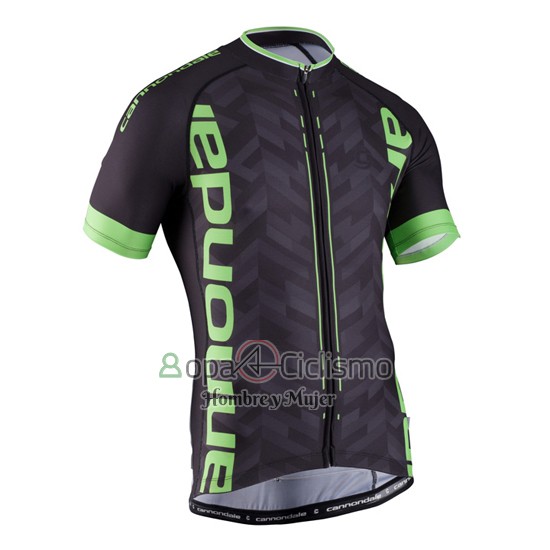 Cannondale Ropa Ciclismo Culotte Corto 2016 Hombre Mangas Cortas Verde y Negro