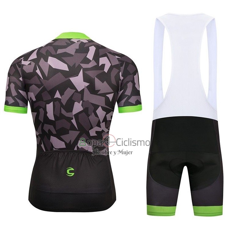 Cannondale Ropa Ciclismo Culotte Corto 2018 Hombre Mangas Cortas Verde y Negro