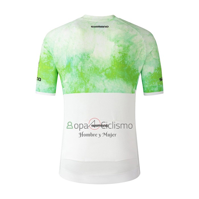 Cannondale Ropa Ciclismo Culotte Corto 2021 Hombre Mangas Cortas Blanco Verde