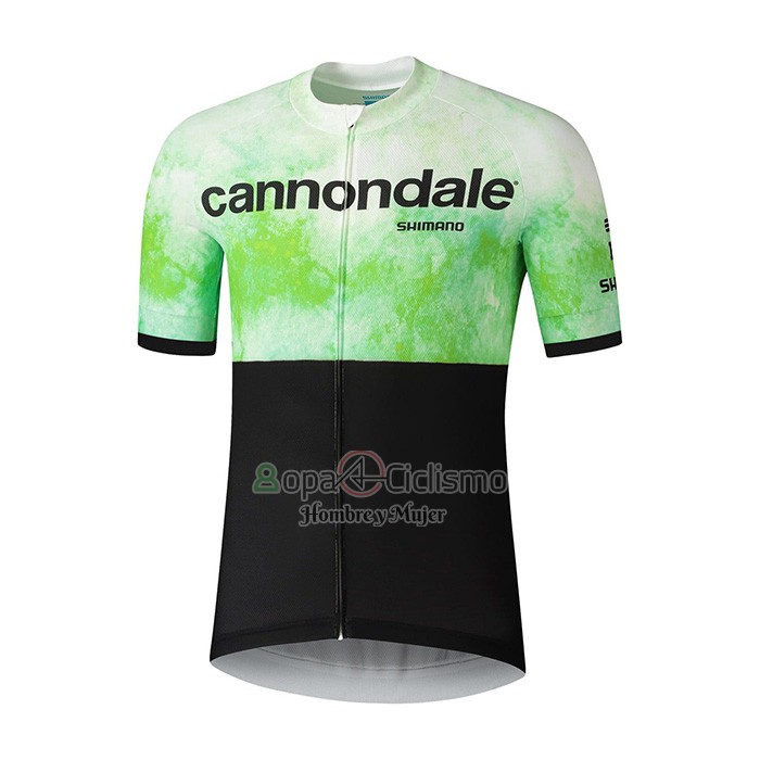 Cannondale Ropa Ciclismo Culotte Corto 2021 Hombre Mangas Cortas Negro Verde