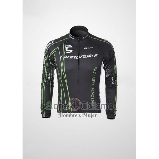 Cannondale Ropa Ciclismo Culotte Largo 2010 Hombre Mangas Largas Negro